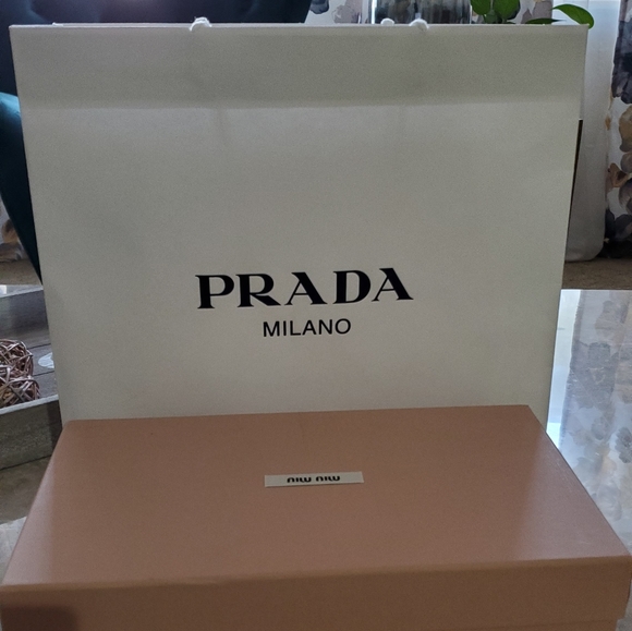 Miu Miu Prada Toe Cap Flowe Shoes Slip On size 6 - Picture 7 of 7